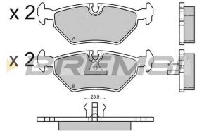 BREMS BP2415 - PASTIGLIE FRENO - BRAKE PADS