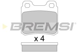 BREMS BP2418 - PASTIGLIE FRENO - BRAKE PADS