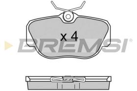 BREMS BP2425 - PASTIGLIE FRENO - BRAKE PADS