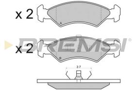 BREMS BP2427 - PASTIGLIE FRENO - BRAKE PADS