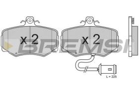 BREMS BP2433 - PASTIGLIE FRENO - BRAKE PADS