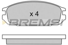 BREMS BP2445 - PASTIGLIE FRENO - BRAKE PADS