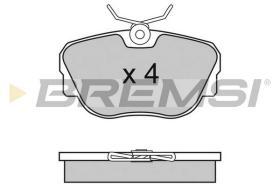 BREMS BP2451 - PASTIGLIE FRENO - BRAKE PADS