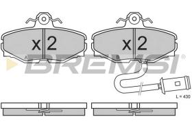 BREMS BP2454 - PASTIGLIE FRENO - BRAKE PADS