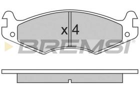 BREMS BP2459 - PASTIGLIE FRENO - BRAKE PADS