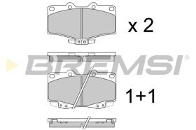 BREMS BP2463 - PASTIGLIE FRENO - BRAKE PADS