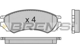 BREMS BP2468 - PASTIGLIE FRENO - BRAKE PADS