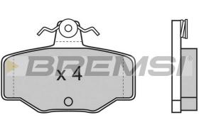 BREMS BP2471 - PASTIGLIE FRENO - BRAKE PADS