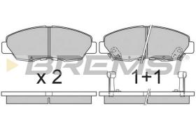 BREMS BP2482 - PASTIGLIE FRENO - BRAKE PADS