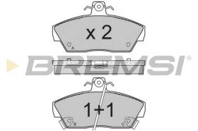 BREMS BP2484 - PASTIGLIE FRENO - BRAKE PADS