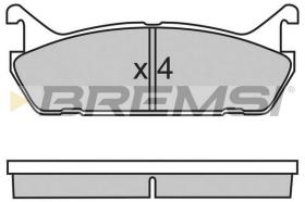 BREMS BP2488 - PASTIGLIE FRENO - BRAKE PADS