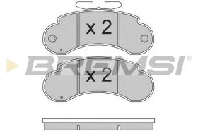 BREMS BP2490 - PASTIGLIE FRENO - BRAKE PADS