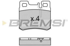 BREMS BP2495 - PASTIGLIE FRENO - BRAKE PADS