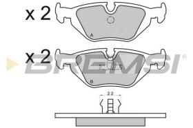 BREMS BP2498 - PASTIGLIE FRENO - BRAKE PADS