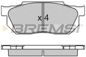 BREMS BP2501 - PASTIGLIE FRENO - BRAKE PADS