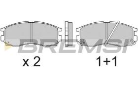 BREMS BP2509 - PASTIGLIE FRENO - BRAKE PADS