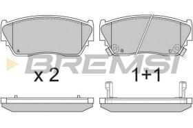 BREMS BP2511 - PASTIGLIE FRENO - BRAKE PADS