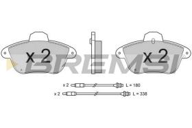 BREMS BP2521 - PASTIGLIE FRENO - BRAKE PADS