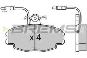 BREMS BP2528 - PASTIGLIE FRENO - BRAKE PADS