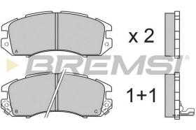 BREMS BP2535 - PASTIGLIE FRENO - BRAKE PADS