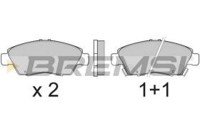 BREMS BP2546 - PASTIGLIE FRENO - BRAKE PADS