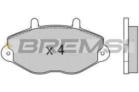 BREMS BP2549 - PASTIGLIE FRENO - BRAKE PADS