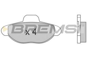 BREMS BP2552 - PASTIGLIE FRENO - BRAKE PADS