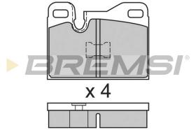 BREMS BP2555 - PASTIGLIE FRENO - BRAKE PADS