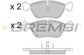 BREMS BP2559 - PASTIGLIE FRENO - BRAKE PADS