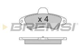 BREMS BP2562 - PASTIGLIE FRENO - BRAKE PADS