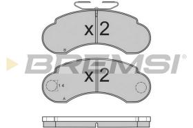 BREMS BP2566 - PASTIGLIE FRENO - BRAKE PADS