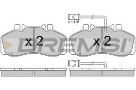 BREMS BP2568 - PASTIGLIE FRENO - BRAKE PADS