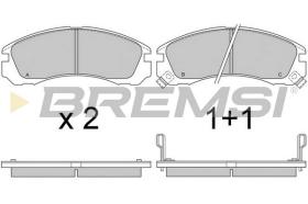 BREMS BP2573 - PASTIGLIE FRENO - BRAKE PADS