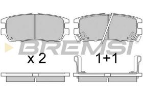 BREMS BP2574 - PASTIGLIE FRENO - BRAKE PADS