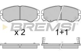 BREMS BP2580 - PASTIGLIE FRENO - BRAKE PADS