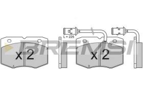 BREMS BP2609 - PASTIGLIE FRENO - BRAKE PADS