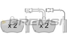 BREMS BP2610 - PASTIGLIE FRENO - BRAKE PADS