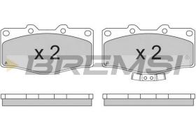 BREMS BP2618 - PASTIGLIE FRENO - BRAKE PADS