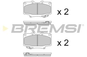 BREMS BP2623 - PASTIGLIE FRENO - BRAKE PADS