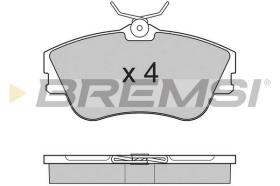 BREMS BP2625 - PASTIGLIE FRENO - BRAKE PADS