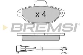 BREMS BP2626 - PASTIGLIE FRENO - BRAKE PADS