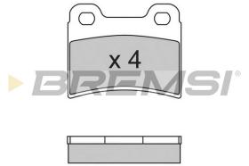 BREMS BP2630 - PASTIGLIE FRENO - BRAKE PADS