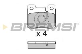 BREMS BP2631 - PASTIGLIE FRENO - BRAKE PADS