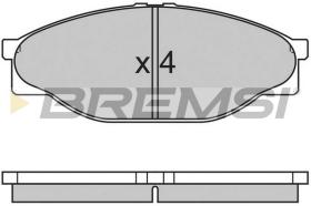 BREMS BP2633 - PASTIGLIE FRENO - BRAKE PADS