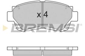 BREMS BP2635 - PASTIGLIE FRENO - BRAKE PADS