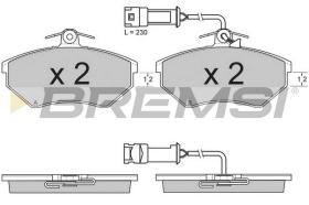 BREMS BP2637 - PASTIGLIE FRENO - BRAKE PADS