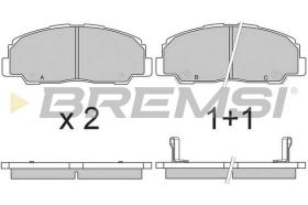 BREMS BP2639 - PASTIGLIE FRENO - BRAKE PADS