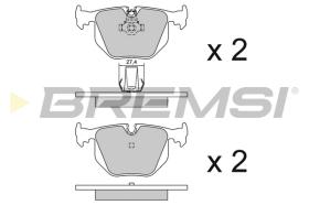 BREMS BP2652 - PASTIGLIE FRENO - BRAKE PADS