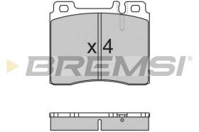 BREMS BP2657 - PASTIGLIE FRENO - BRAKE PADS