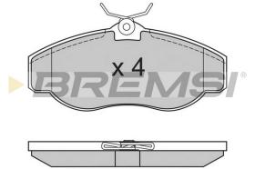 BREMS BP2661 - PASTIGLIE FRENO - BRAKE PADS